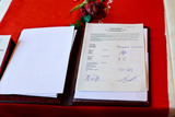 Die Partnerschaftsurkunde