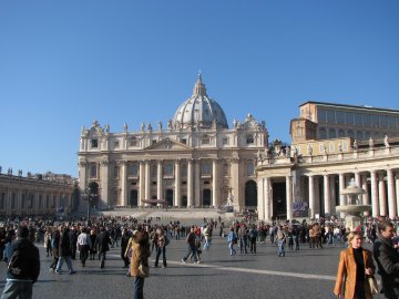 Place before St. Peter"s Basilica