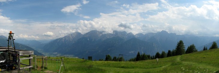 Panorama oberhalb Lienz