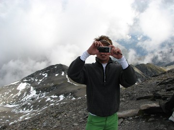 Gipfelfoto auf dem Bärenhorn